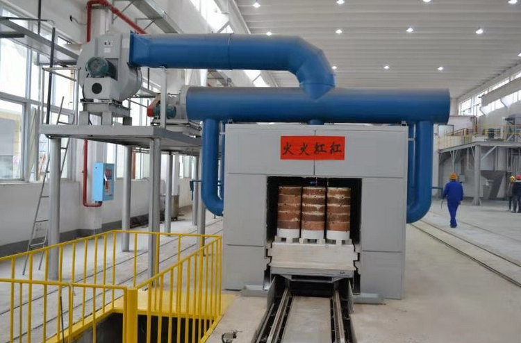 热烈庆：：南KU酷游官网特瓷年产2400吨氧化铝煅烧窑焚烧运行