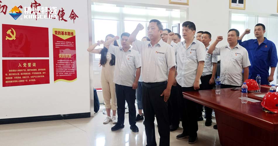 KU酷游官网特瓷党支部组织寓目庆祝中国共产党建设100周年大会现场直播