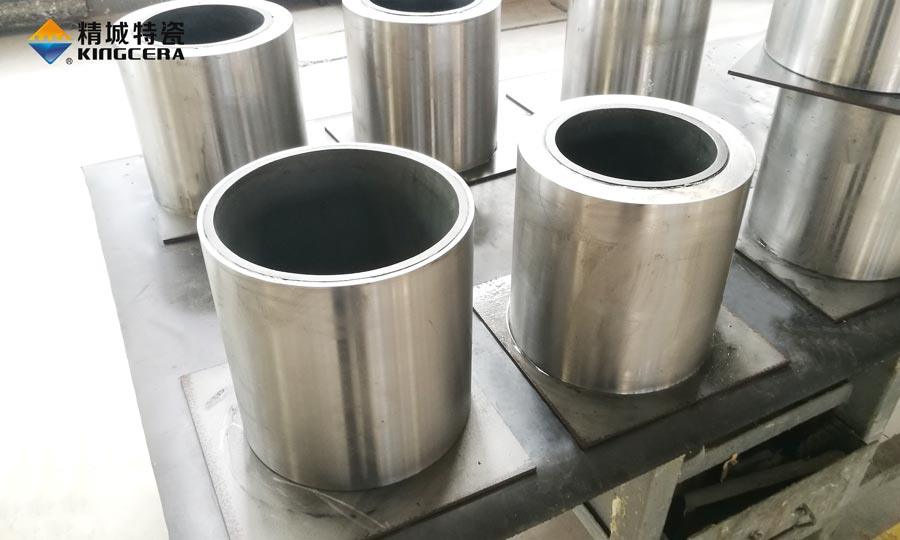 碳化硅管，，，碳化硅内衬陶瓷管