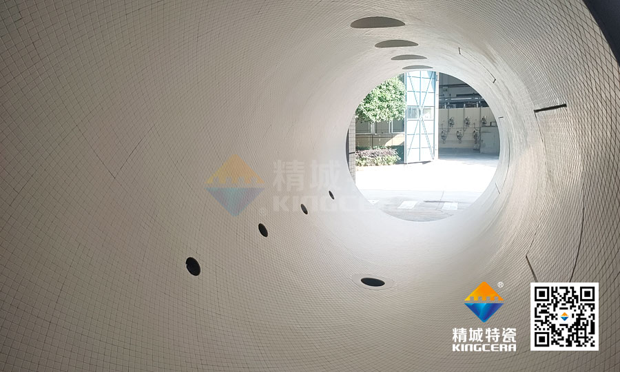 KU酷游官网特瓷管道耐磨陶瓷装置