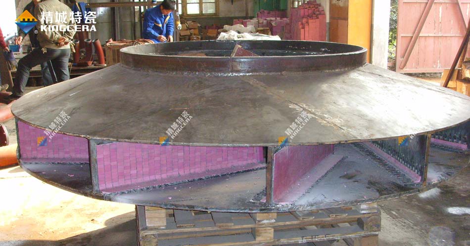 湖南KU酷游官网耐磨陶瓷风机叶轮|陶瓷风机叶片|陶瓷风机